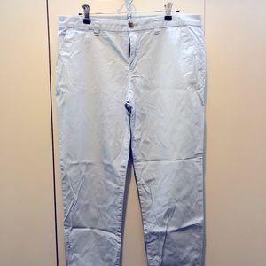 Khakis by Gap cotton/spandex spring/summer pants